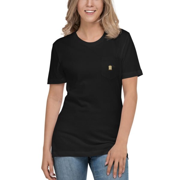 Camiseta con bolsillo unisex