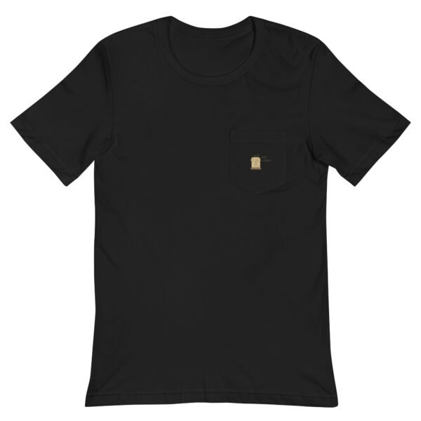 Camiseta con bolsillo unisex