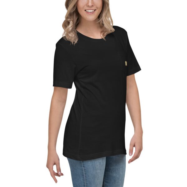 Camiseta con bolsillo unisex
