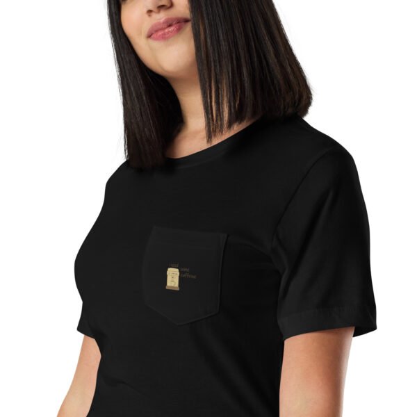 Camiseta con bolsillo unisex