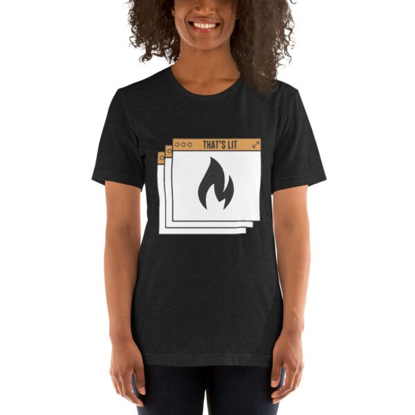Primem That's Lit - Camiseta Unisex de Manga Corta