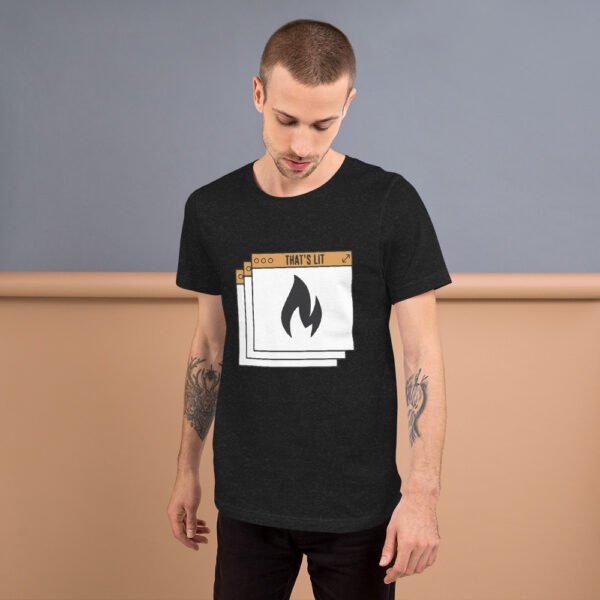 Primem That's Lit - Camiseta Unisex de Manga Corta
