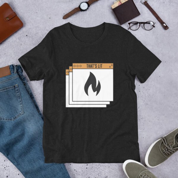 Primem That's Lit - Camiseta Unisex de Manga Corta
