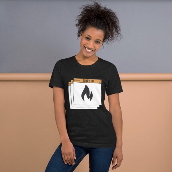 Primem That's Lit - Camiseta Unisex de Manga Corta