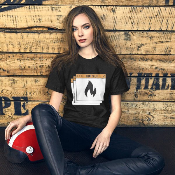 Primem That's Lit - Camiseta Unisex de Manga Corta