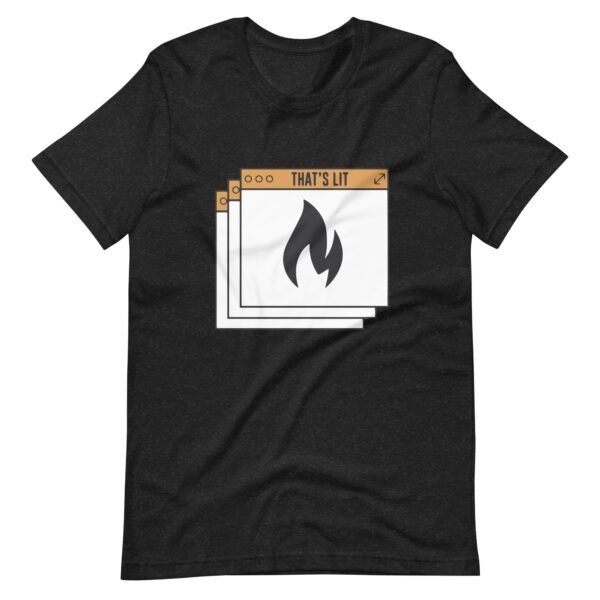 Primem That's Lit - Camiseta Unisex de Manga Corta