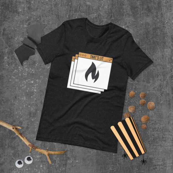 Primem That's Lit - Camiseta Unisex de Manga Corta