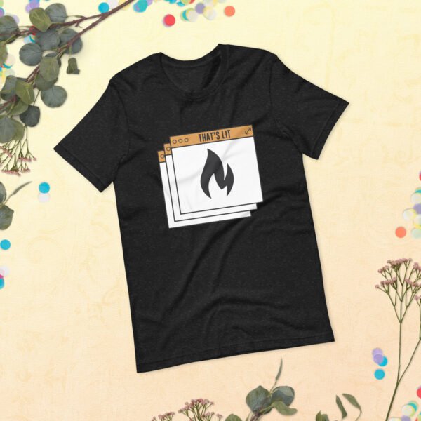 Primem That's Lit - Camiseta Unisex de Manga Corta