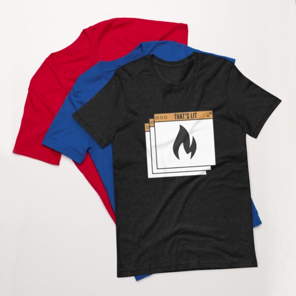 Primem That's Lit - Camiseta Unisex de Manga Corta