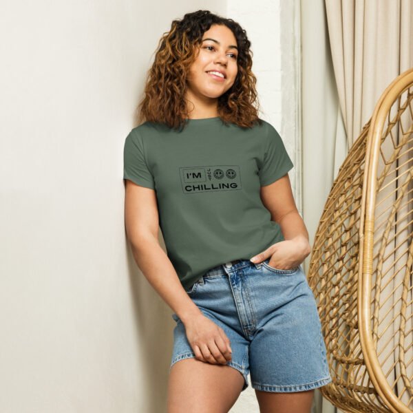 Camiseta de cintura alta para mujer