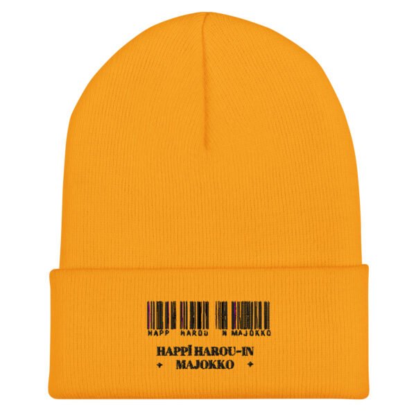 Gorro con borde vuelto