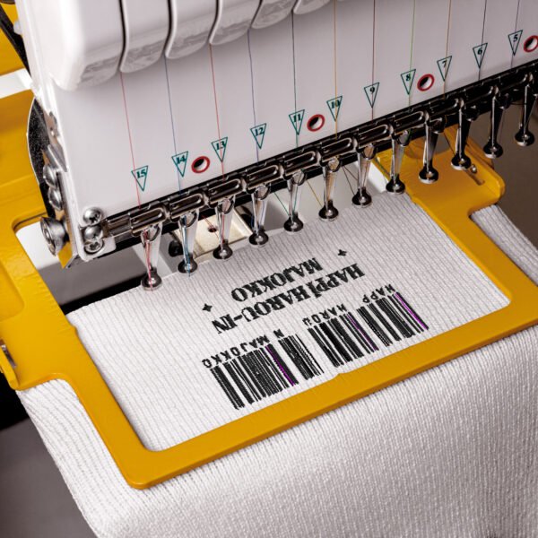 Gorro con borde vuelto codigo de barras