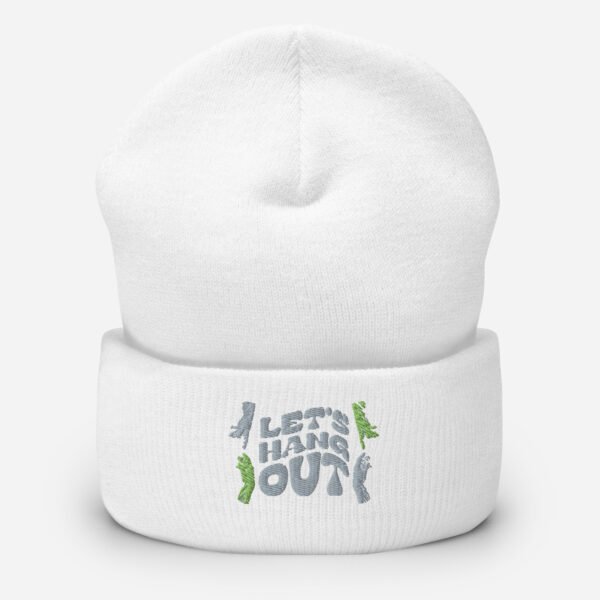 Gorro con borde vuelto Let's Hang Out