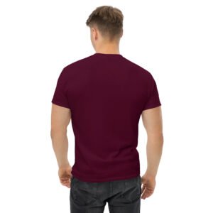 unisex-classic-tee-maroon-back-67058eaa38d0c.jpg