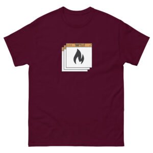 unisex-classic-tee-maroon-front-67058234da5b5.jpg