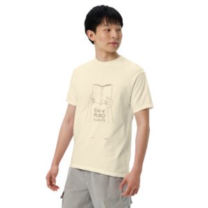 Camiseta gruesa teñida unisex